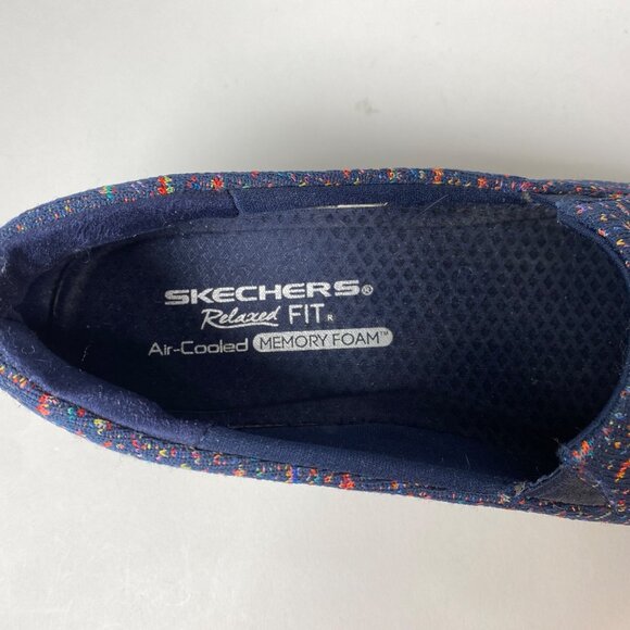 Skechers Reggae Fest 2.0 Slip On Sneakers Womens 9 M Relaxed Fit Memory Foam - Picture 7 of 9